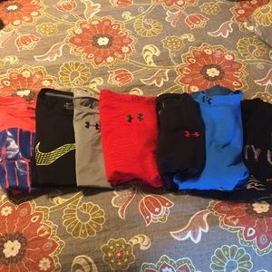 Underarmour, Nike boys t-shirt bundle
